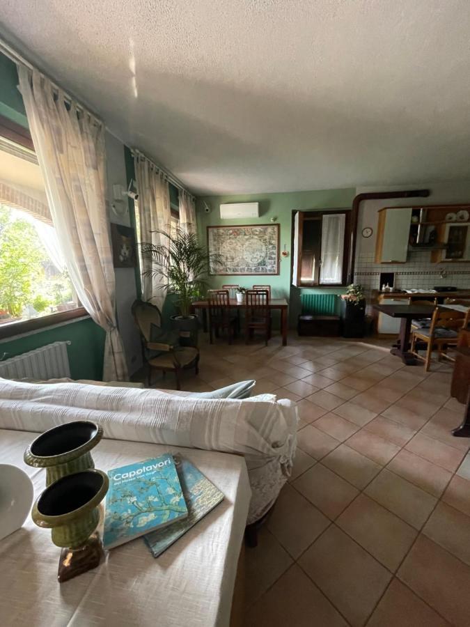 Il Giardino Di Emilia - Intero Appartamento In Villa Con Giardino Privato E Piscina Estiva Pontirolo Nuovo Luaran gambar